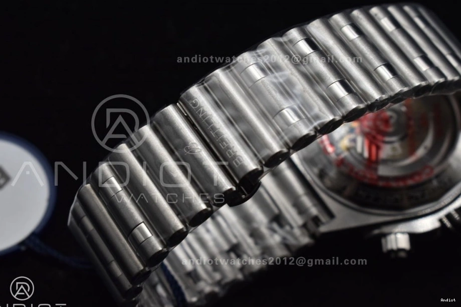 SS SS Edition 44mm Chronomat A7750 on Black 1:1 BLSF Dial B01 Best Bracelet 1112